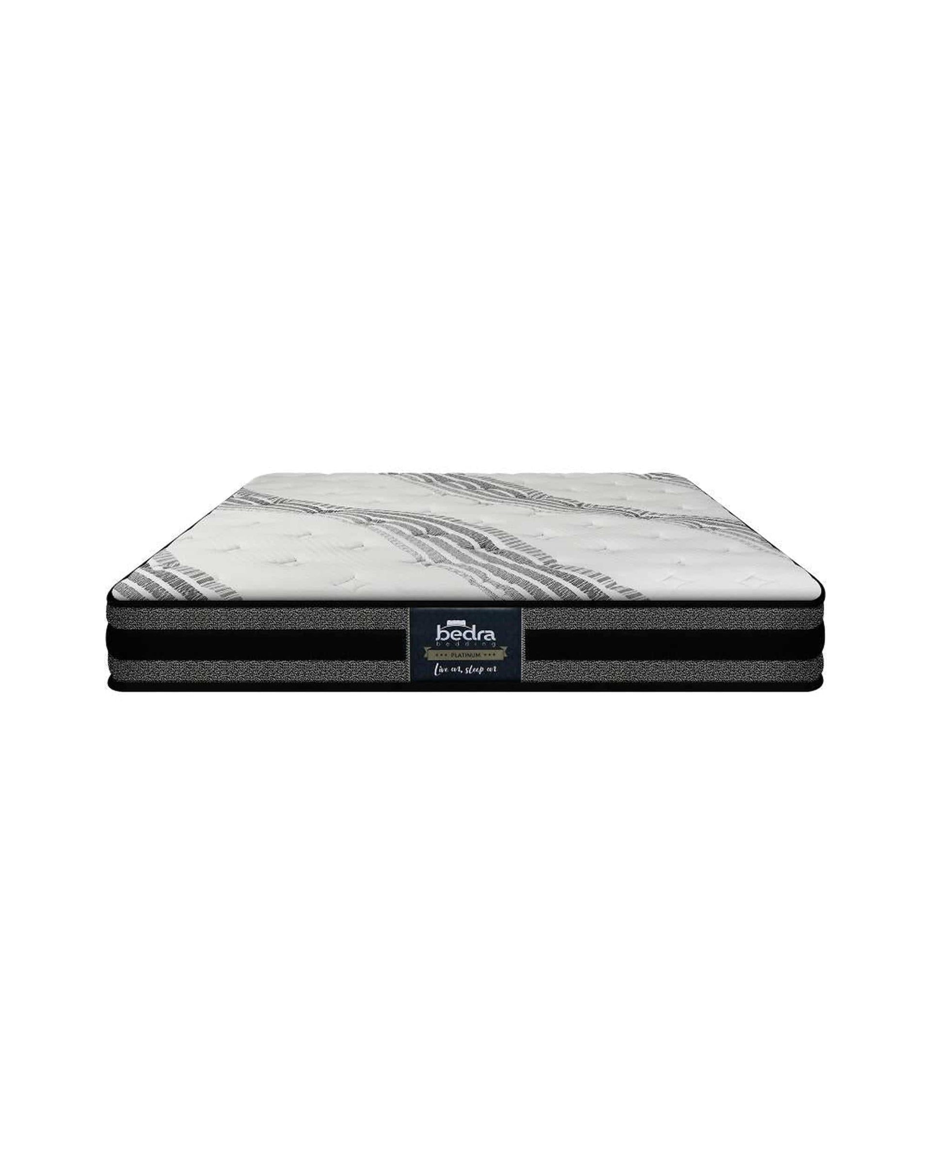 Bedra Mattresses Sheena Mattress Breathable Luxury Bed Bonnell Spring Foam Medium 18cm