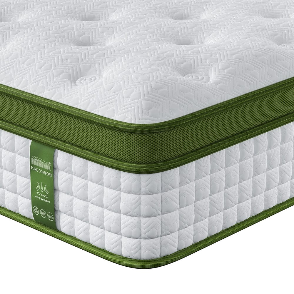 BedStory Mattresses BedStory 30cm Hybrid Mattress Cooling Gel Memory Foam 5 Zone Pocket Spring Bed Temperature Regulating