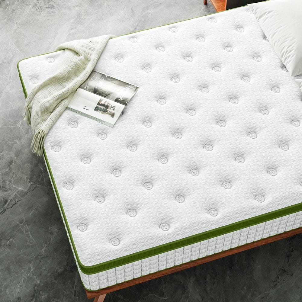 BedStory Mattresses BedStory 30cm Hybrid Mattress Cooling Gel Memory Foam 5 Zone Pocket Spring Bed Temperature Regulating