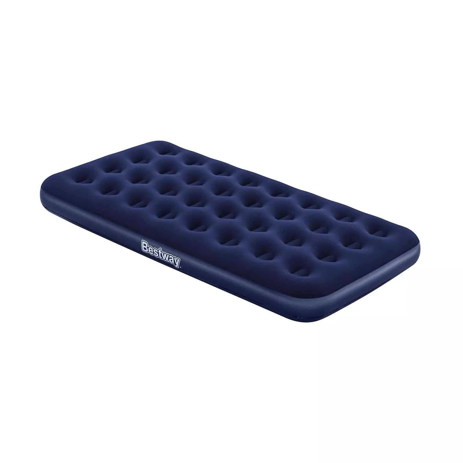Bestway Inflatable Mattress Bestway 1.85m x 76cm x 22cm Air Mattress Jr.Twin Indoor/Outdoor Heavy Duty Durable Camping