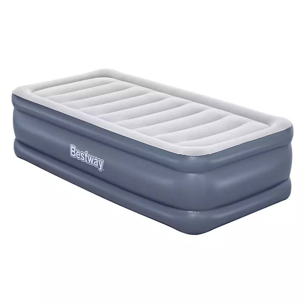 Bestway Inflatable Mattress Bestway 1.91m x 97m x 51cm Tritech Air Inflatable Mattress Twin Built-in AC Pump
