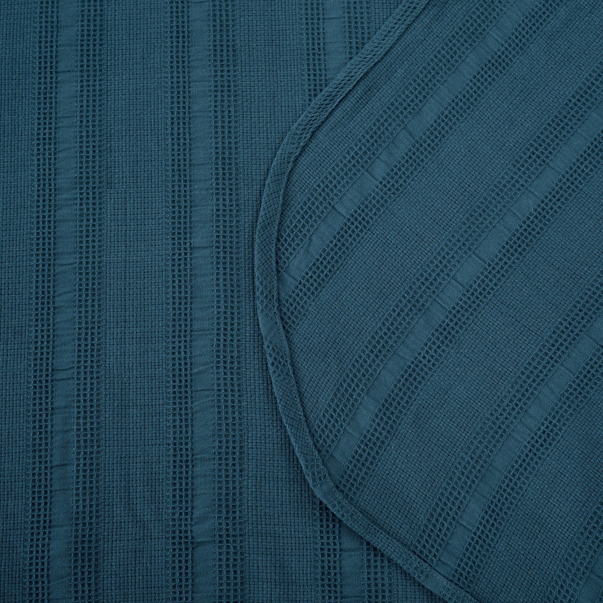 Bianca Bedding Bedspread Set Bianca Ashcombe Queen Blue Cotton Bedspread Set