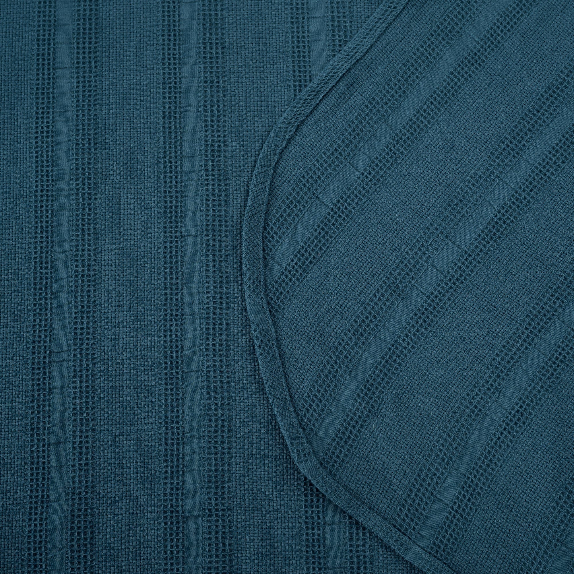 Bianca Bedding Bedspread Set Bianca Ashcombe Queen Blue Cotton Bedspread Set