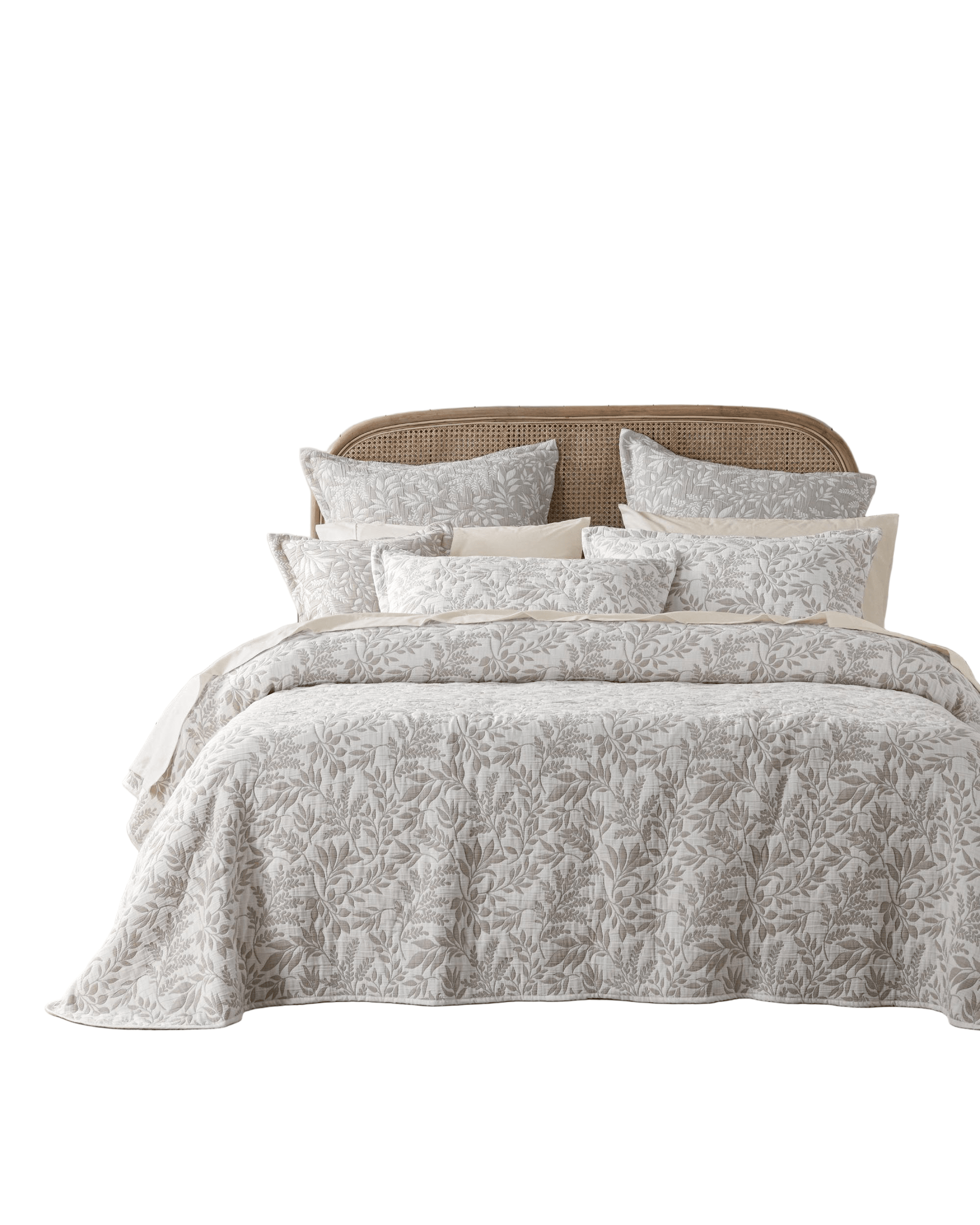 Bianca Bedding Comforter Bianca Bedding AMELIA Stone Bedspread Set