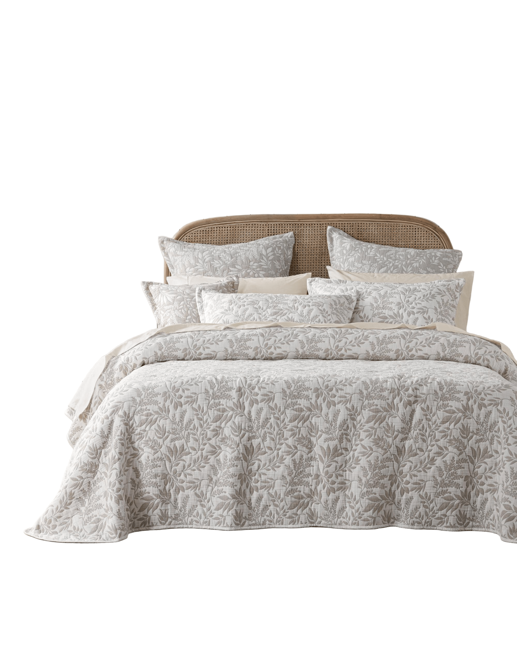 Bianca Bedding Comforter Bianca Bedding AMELIA Stone Bedspread Set