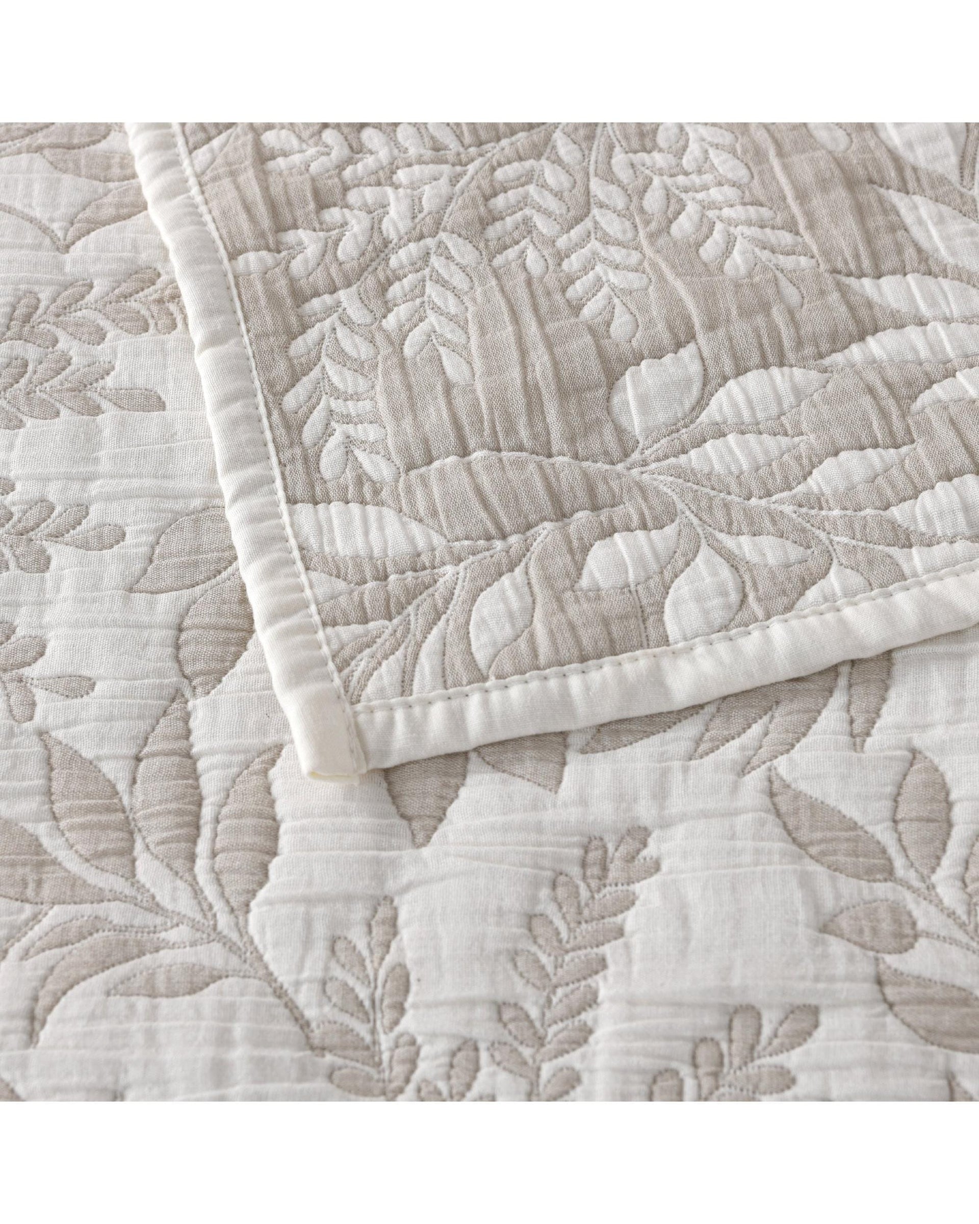 Bianca Bedding Comforter Bianca Bedding AMELIA Stone Bedspread Set