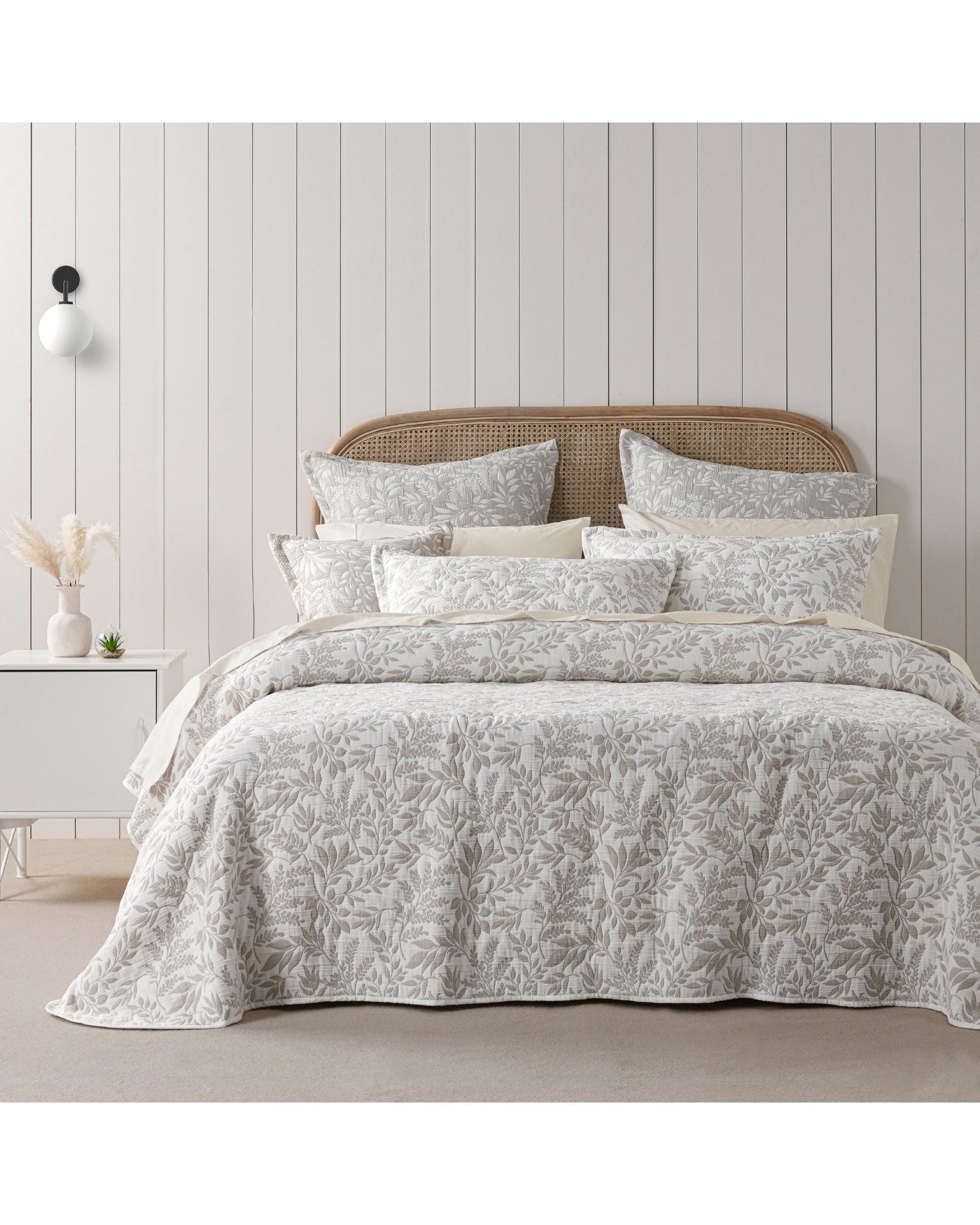 Bianca Bedding Comforter Bianca Bedding AMELIA Stone Bedspread Set