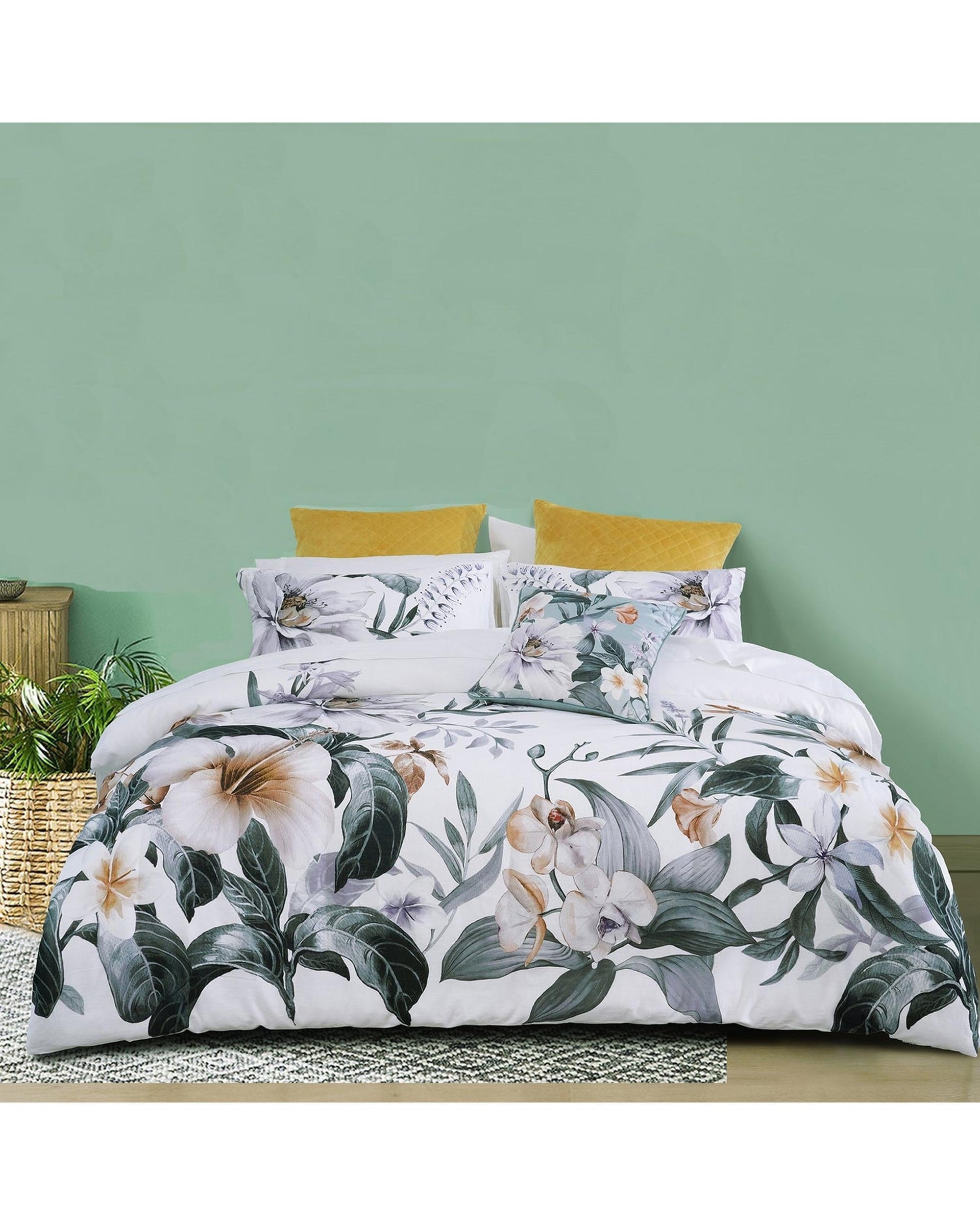 Bianca Bedding Quilt Cover Bianca Bedding Chiquita White Cotton Quilt Cover Set