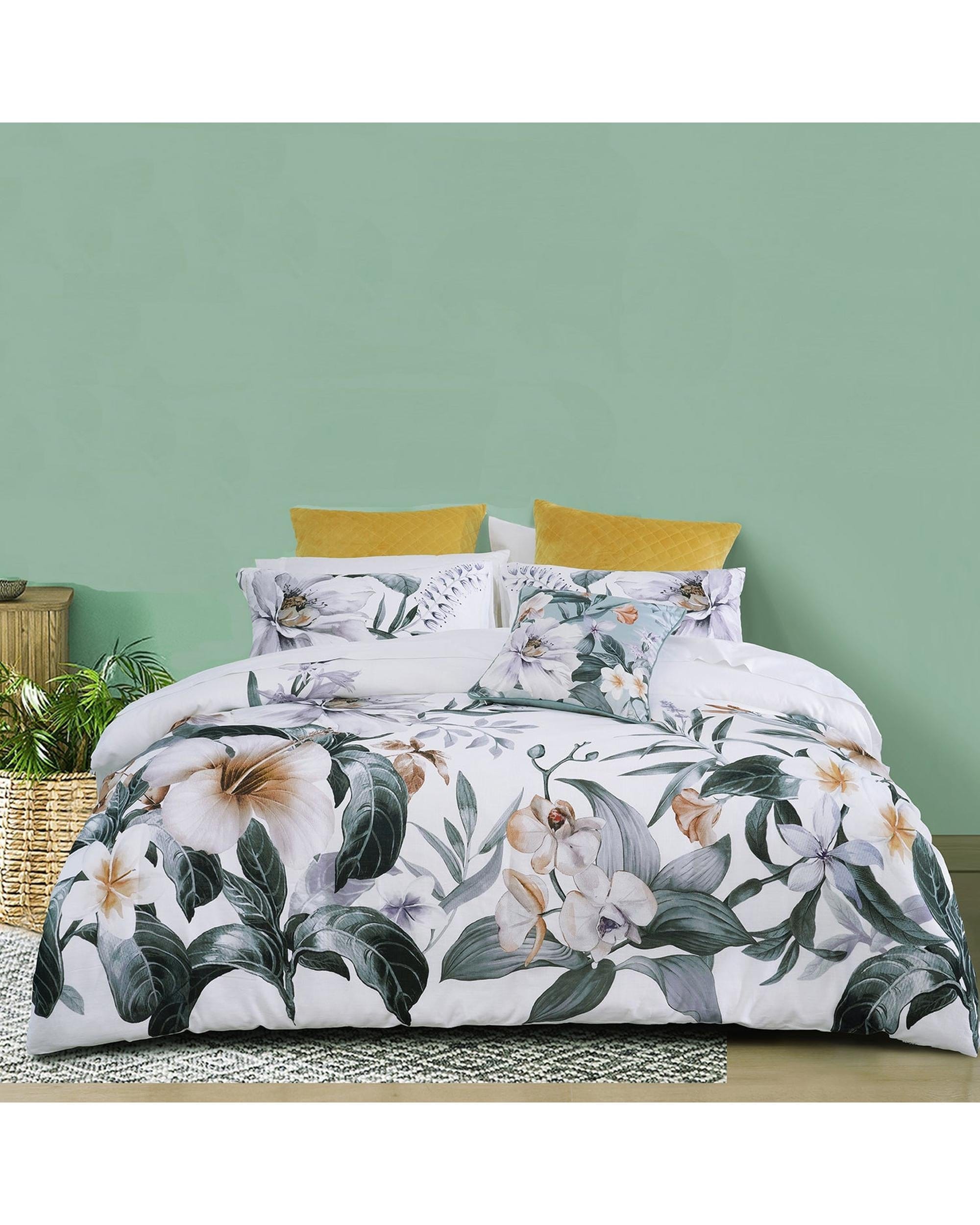 Bianca Bedding Quilt Cover Bianca Bedding Chiquita White Cotton Quilt Cover Set