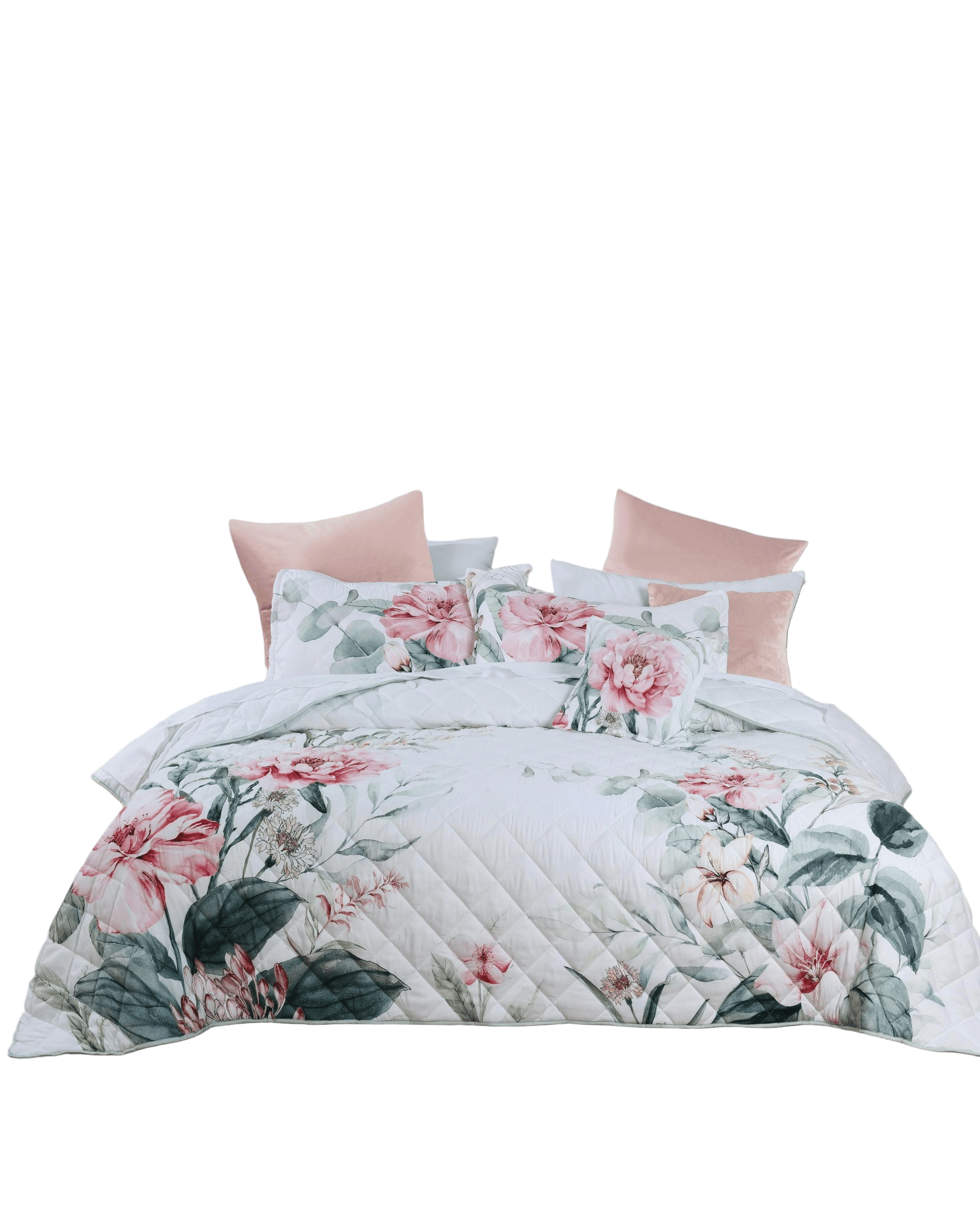 Bianca Bedding Comforter Bianca Bedding Coleraine White Polyester Bedspread Set