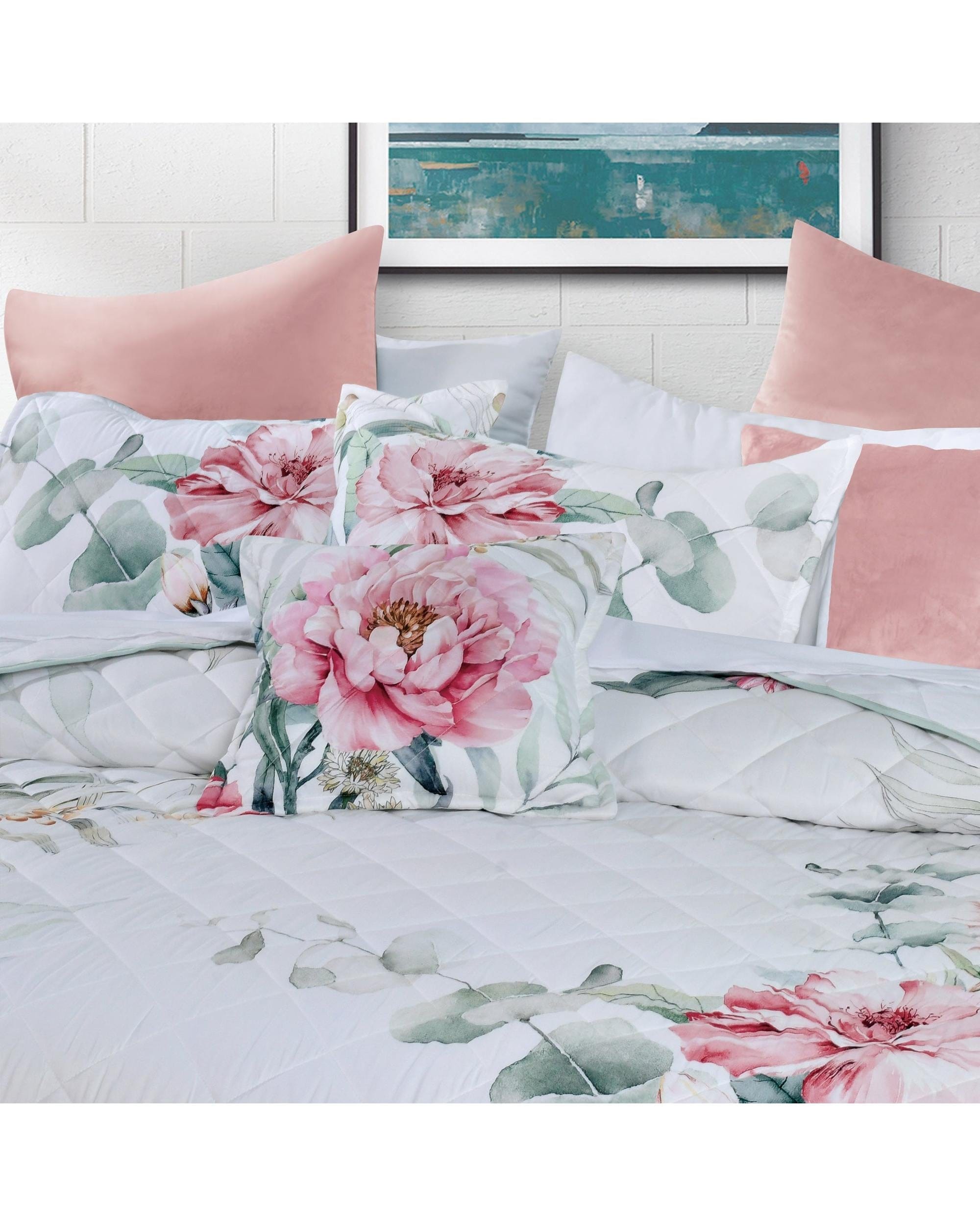 Bianca Bedding Comforter Bianca Bedding Coleraine White Polyester Bedspread Set