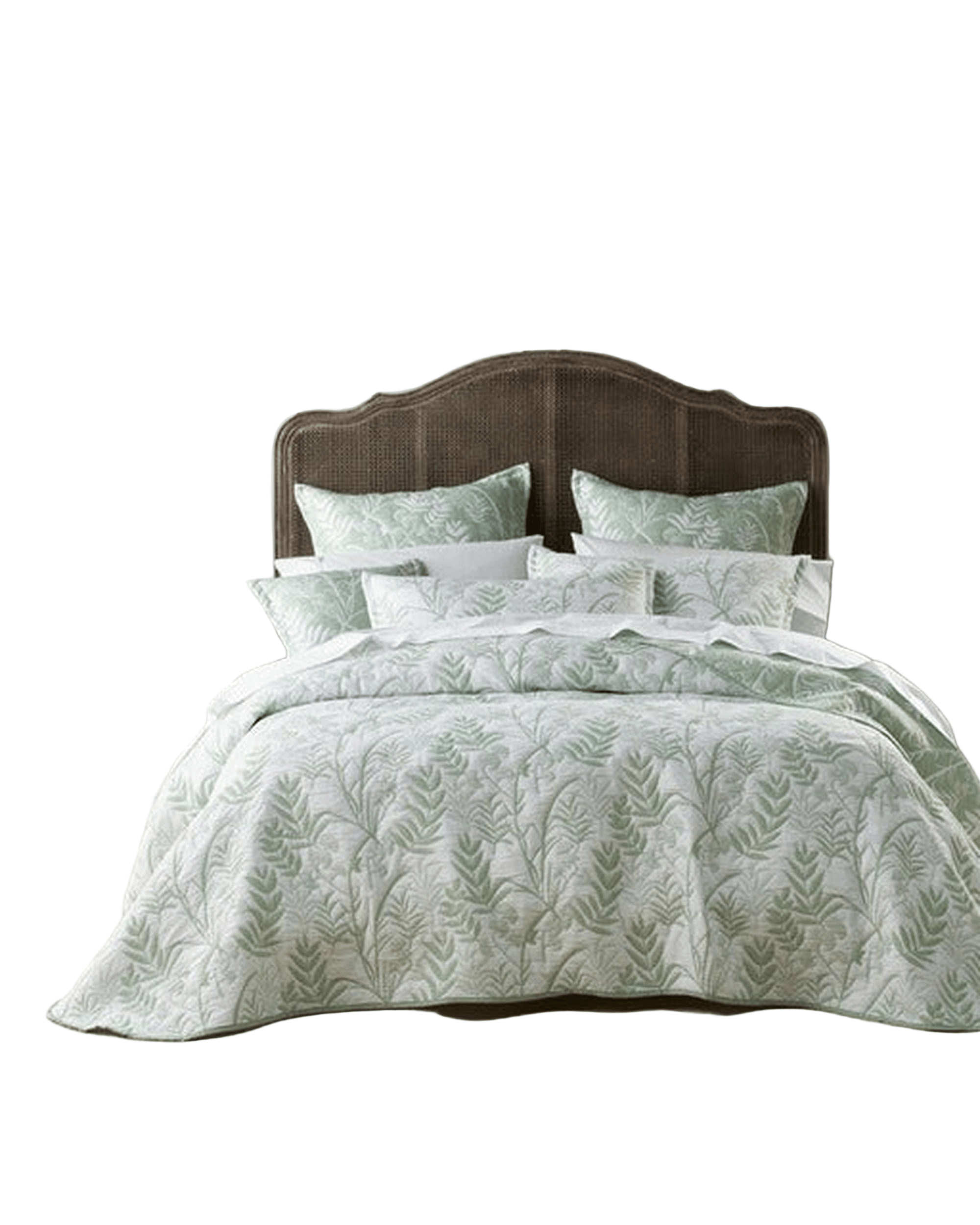 Bianca Bedding Comforter Bianca Bedding Eden Sage Polyester/Cotton Bedspread Set