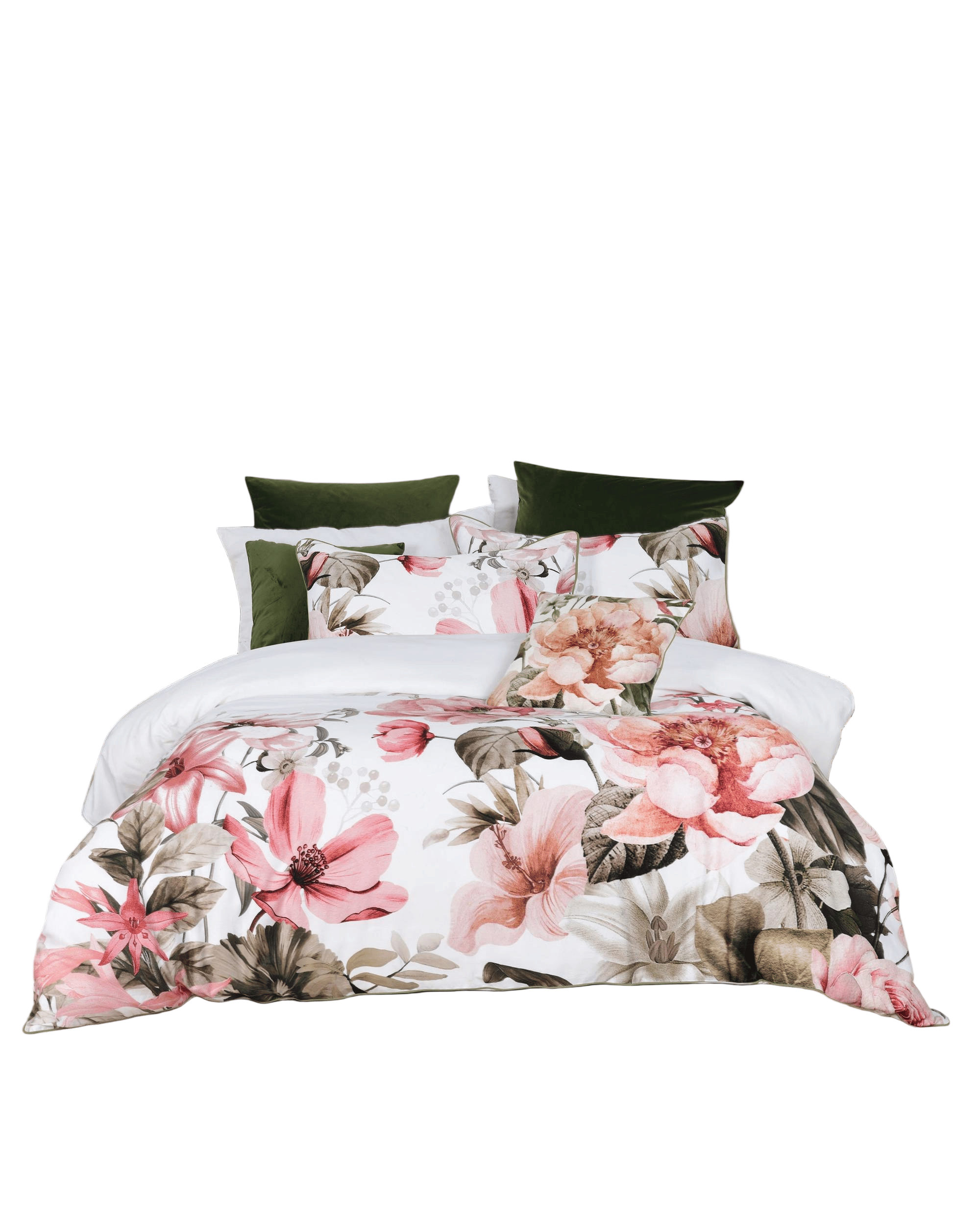 Bianca Bedding Quilt Cover Bianca Bedding ELIANA Cotton Sateen Quilt Cover Set