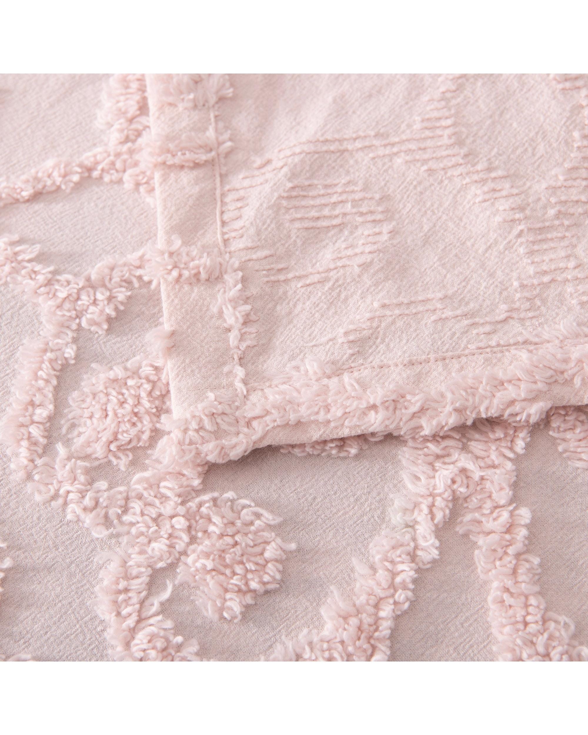 Bianca Bedding Comforter Bianca Bedding ELLA BLUSH Cotton Chenille Bedspread Set