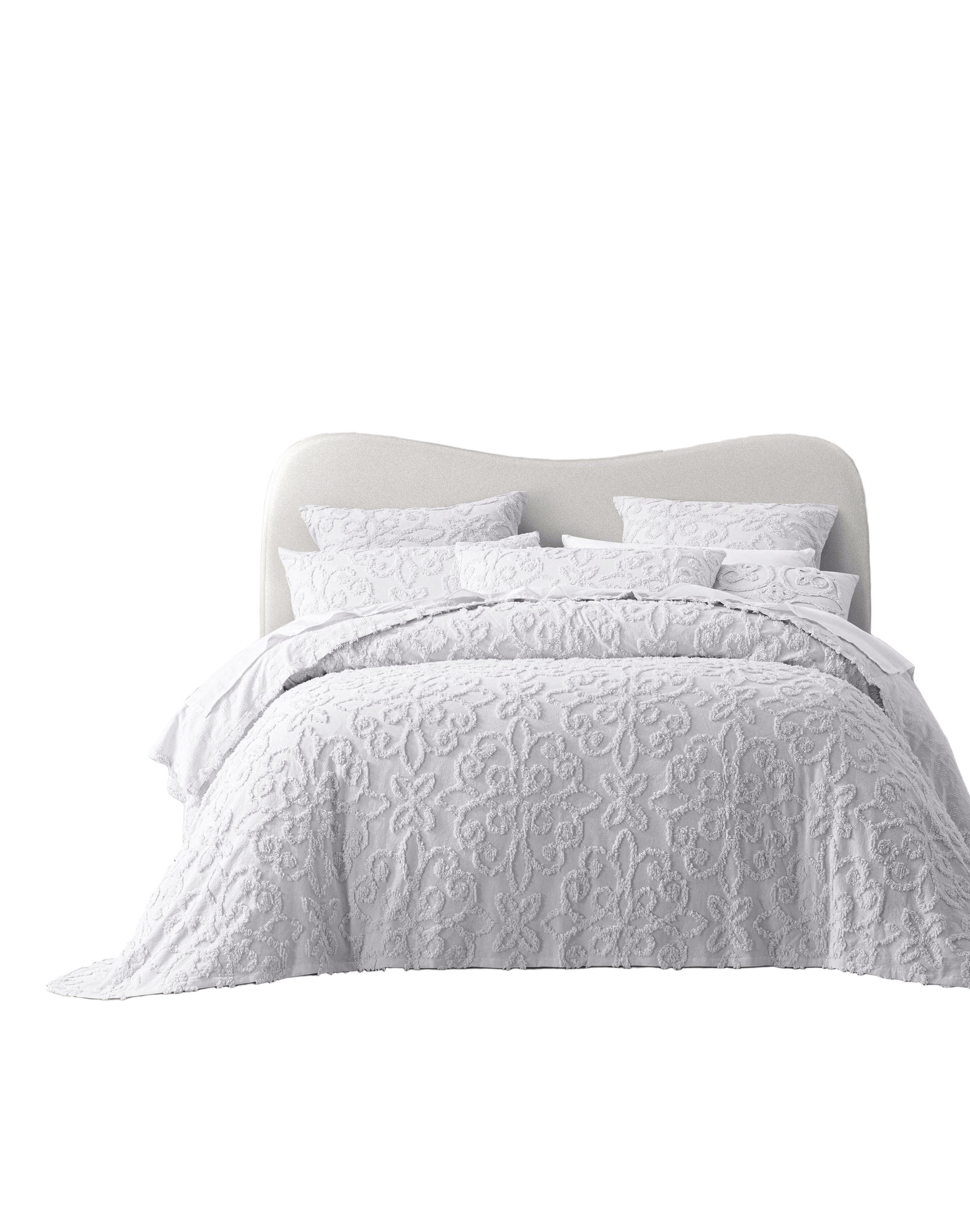 Bianca Bedding Comforter Bianca Bedding ELLA Cotton Chenille Bedspread Set