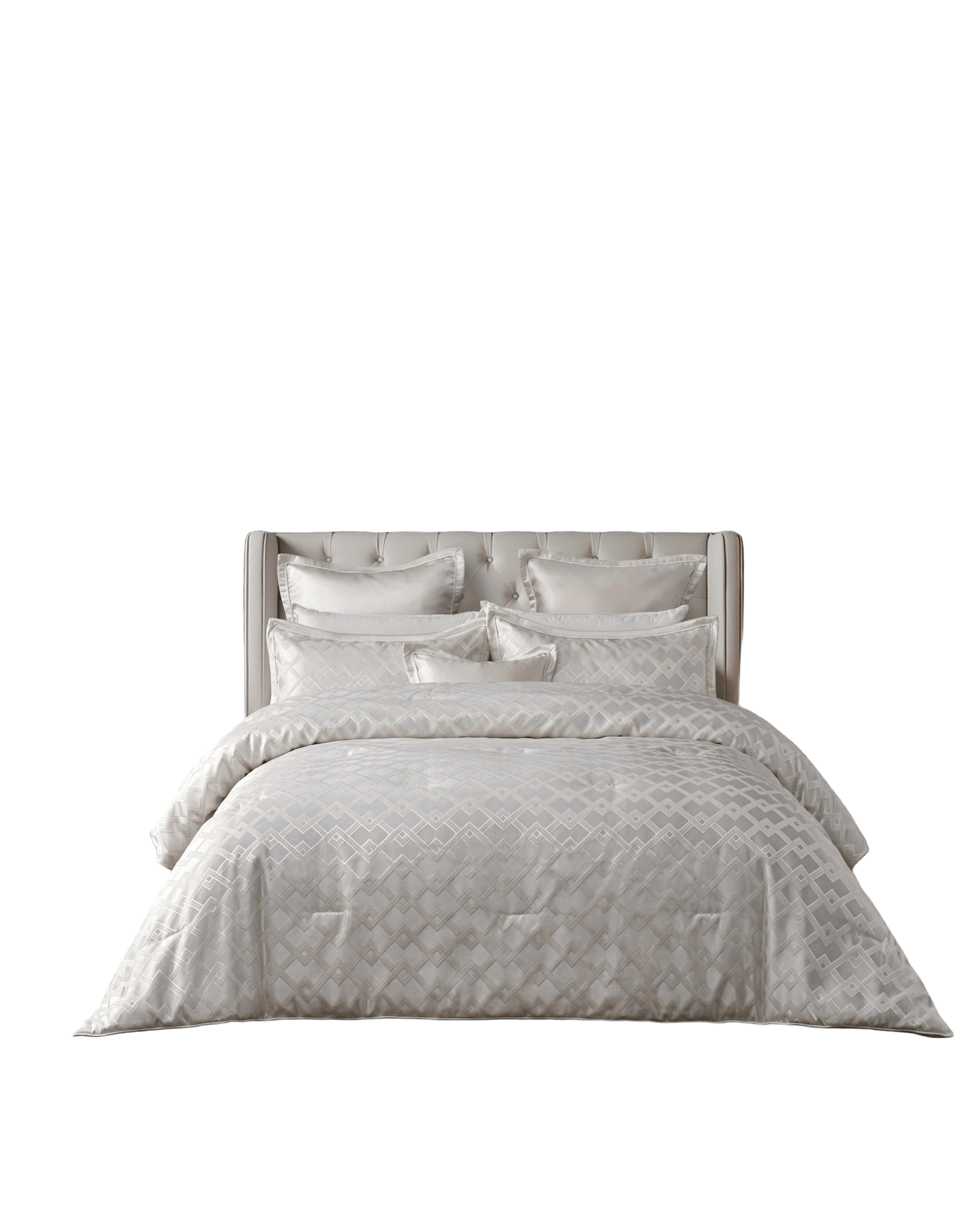 Bianca Bedding Comforter Bianca Bedding FIRENZE Pearl 6-Piece Comforter Set
