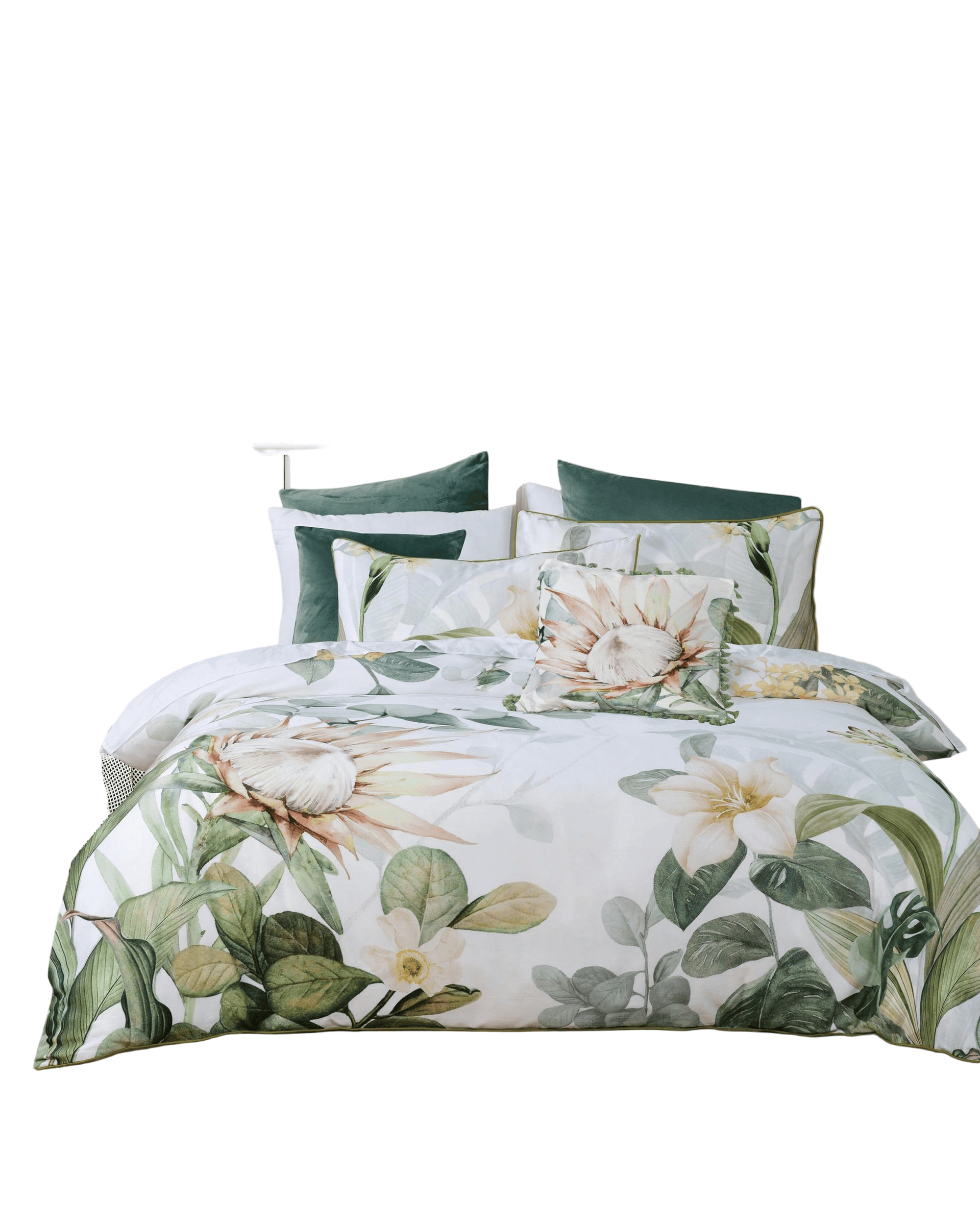 Bianca Bedding Quilt Cover Bianca Bedding Helensvale White Cotton Sateen Quilt Cover Set