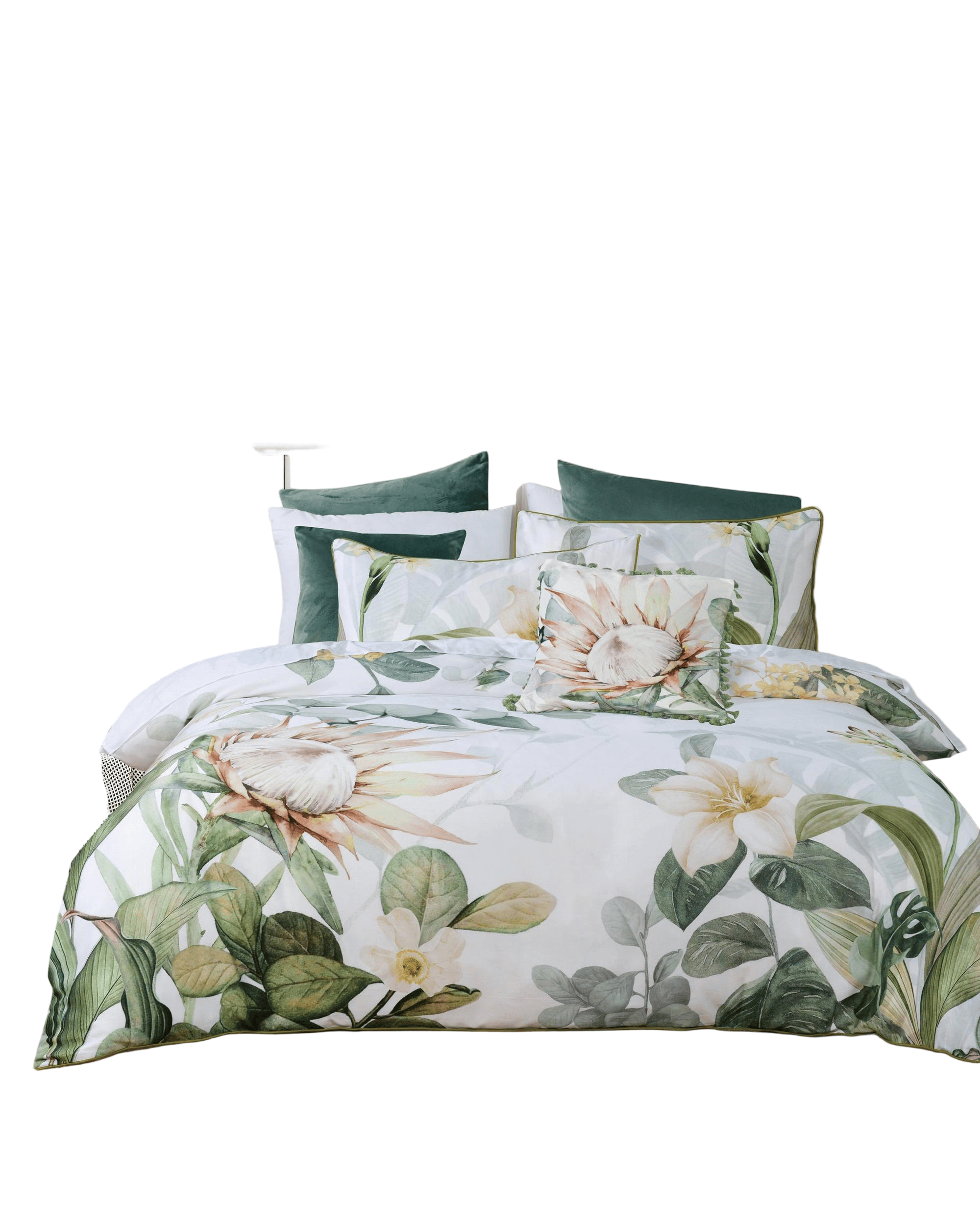 Bianca Bedding Quilt Cover Bianca Bedding Helensvale White Cotton Sateen Quilt Cover Set
