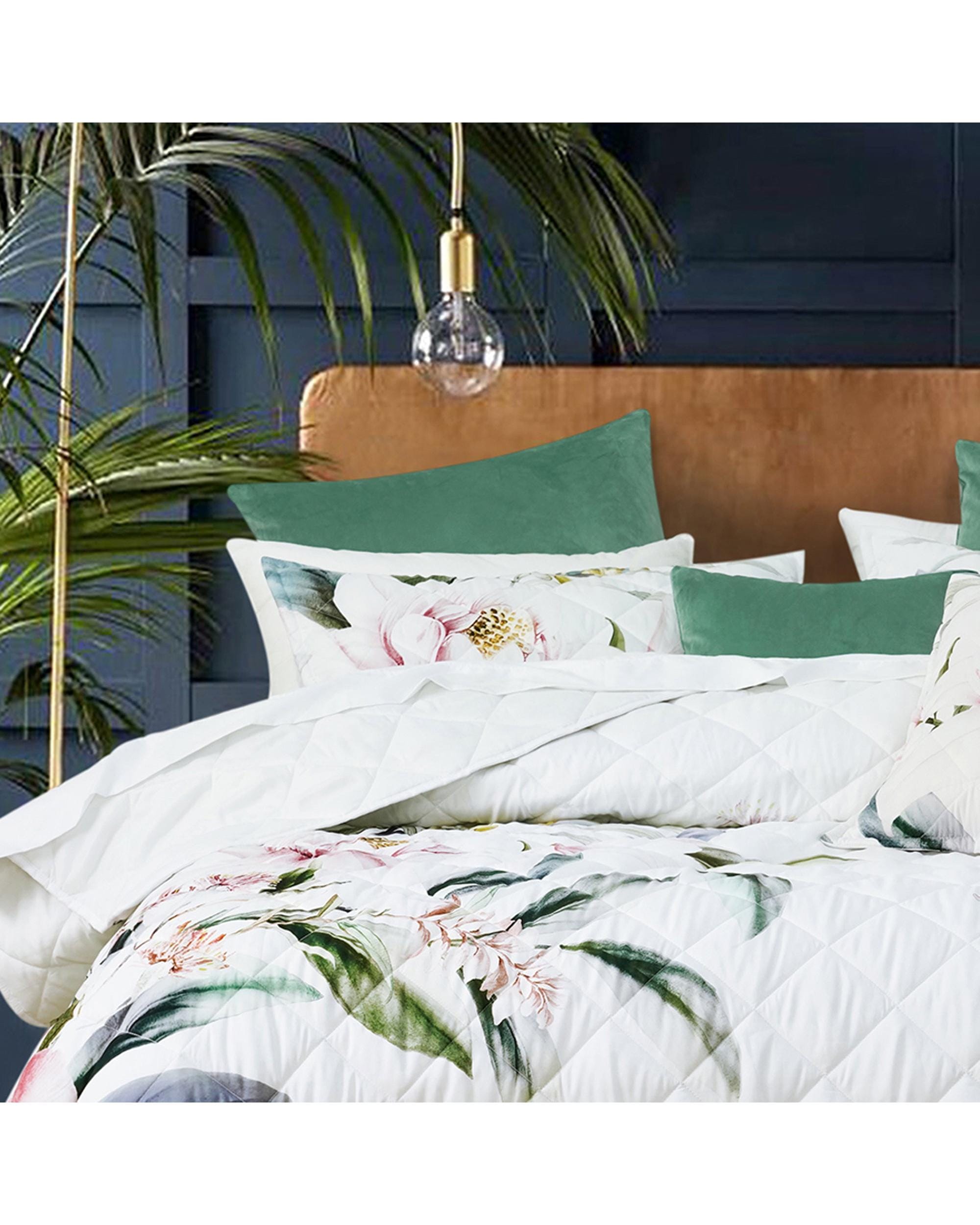Bianca Bedding Coverlet Bianca Bedding Indi White Polyester Coverlet Set