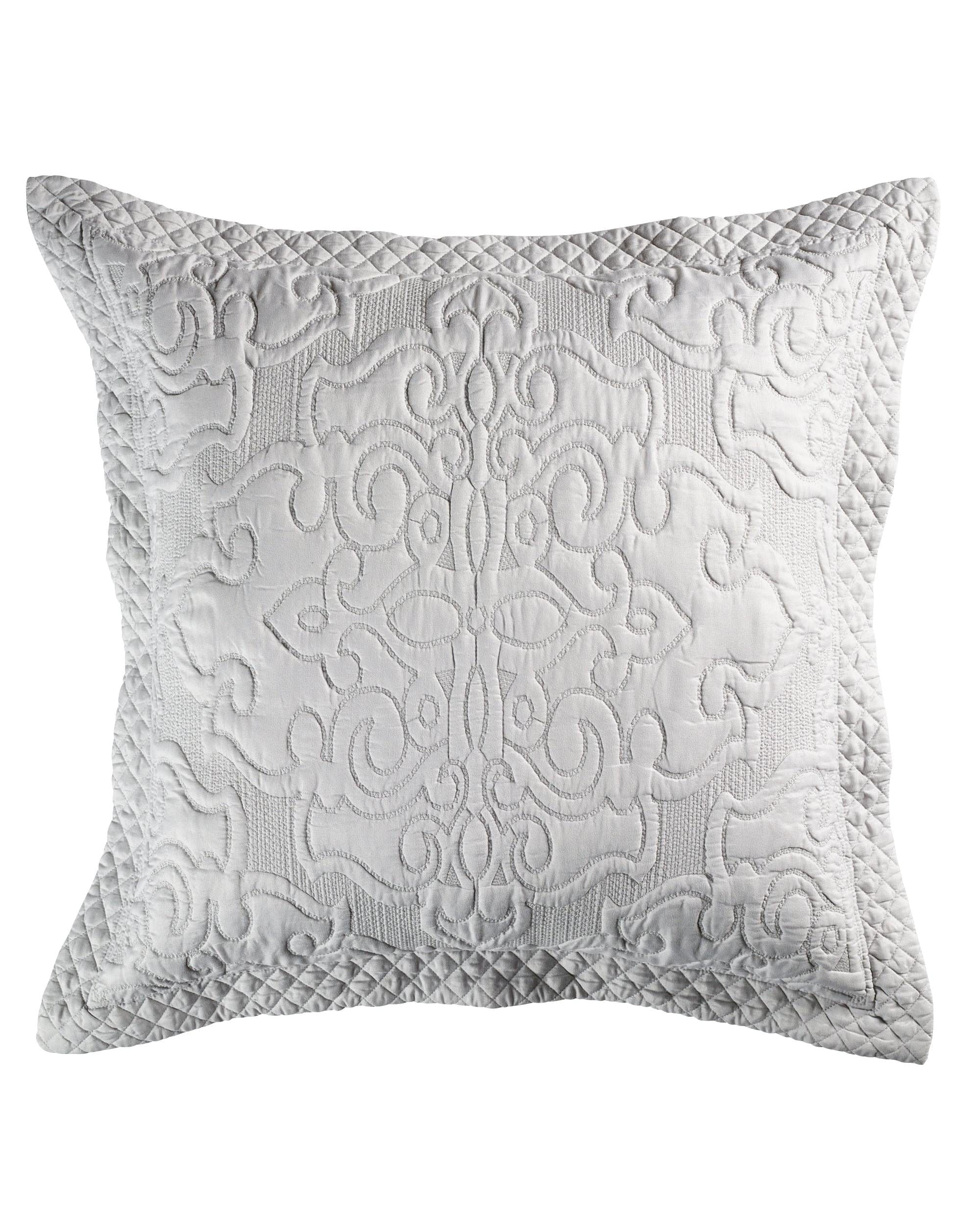 Bianca Bedding Comforter Bianca Bedding Laurent Silver Polyester Bedspread Set