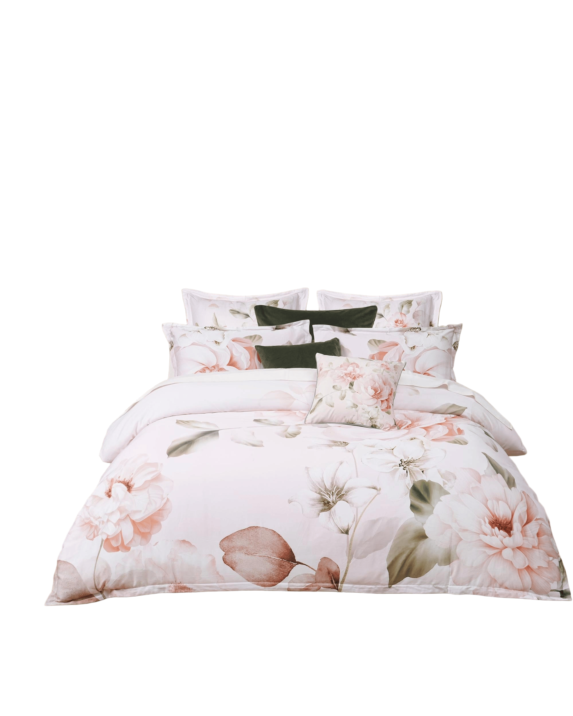 Bianca Bedding Quilt Cover Bianca Bedding LAYLA Cotton Sateen Quilt Cover Set