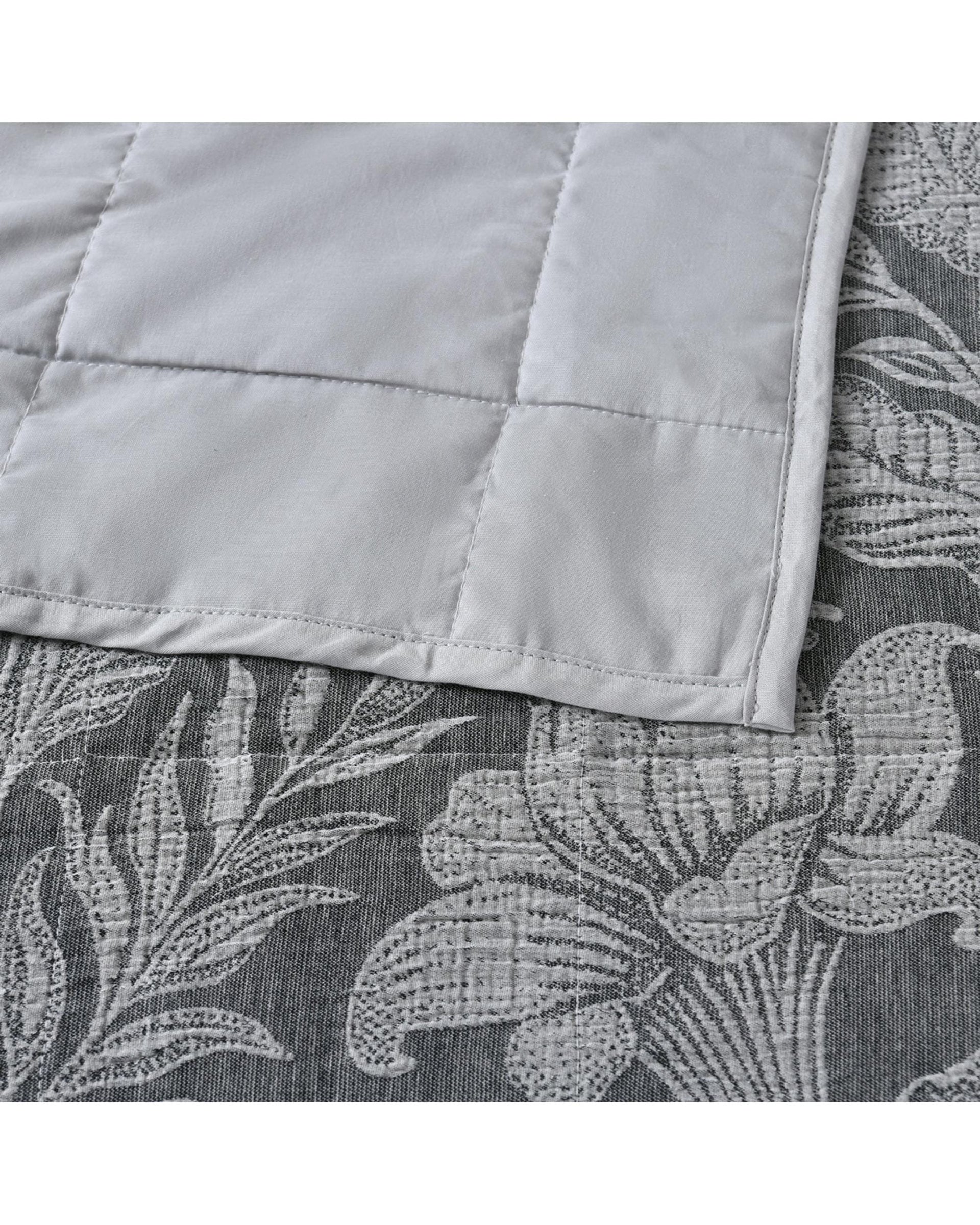 Bianca Bedding Comforter Bianca Bedding Maidstone Grey Polyester/Cotton Bedspread Set