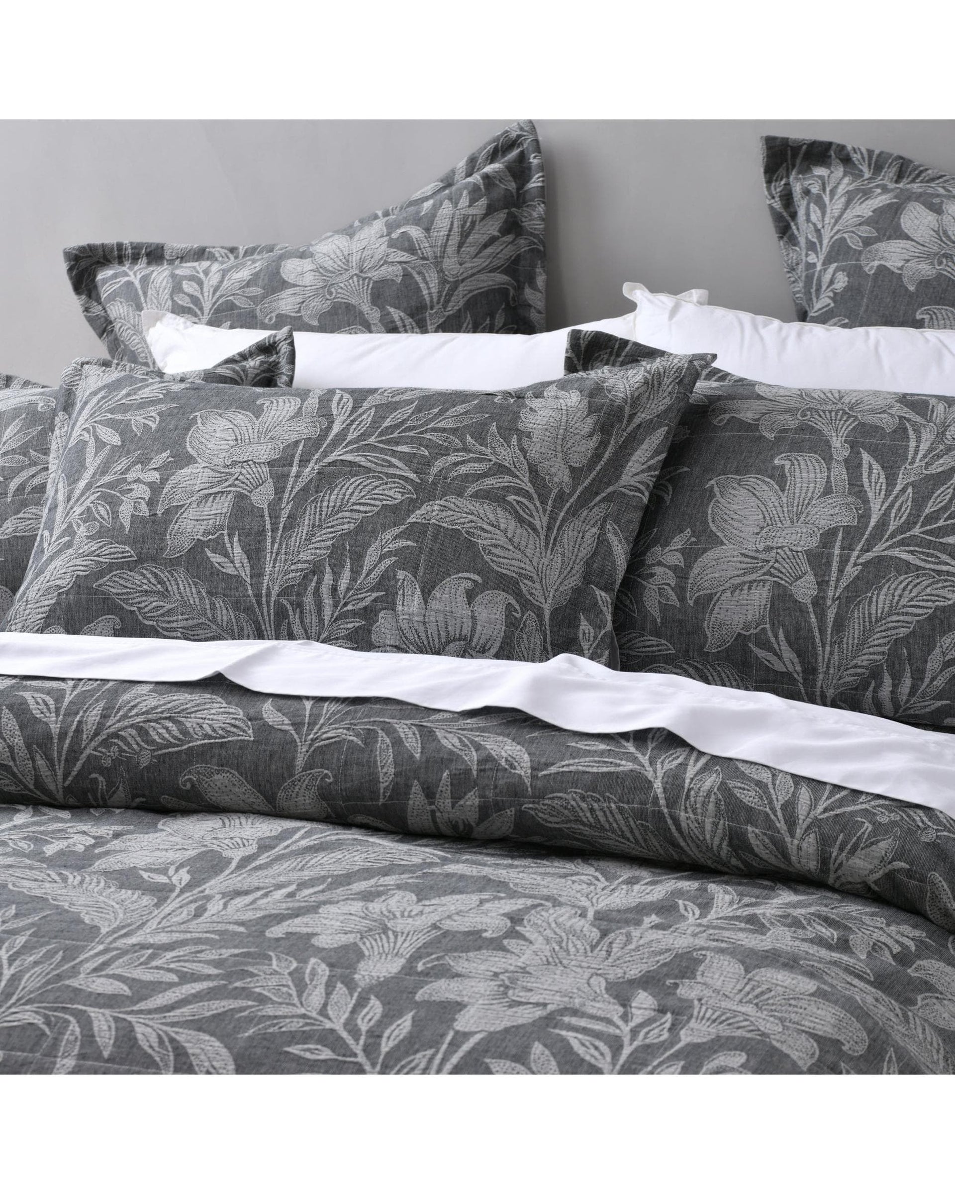 Bianca Bedding Comforter Bianca Bedding Maidstone Grey Polyester/Cotton Bedspread Set