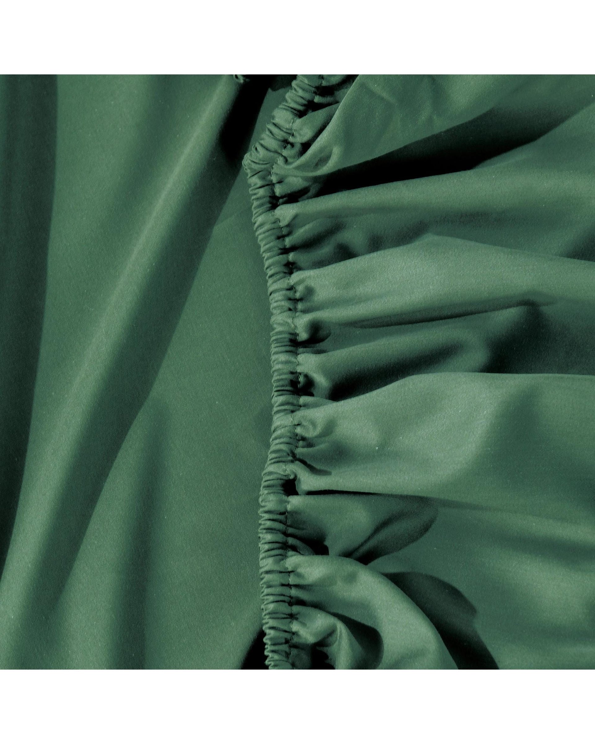 Bianca Bedding Bed Sheets Bianca Bedding Rosebank Extra Long, Extra Wide Flat 500 TC Bamboo/Cotton Sheet Set - Green