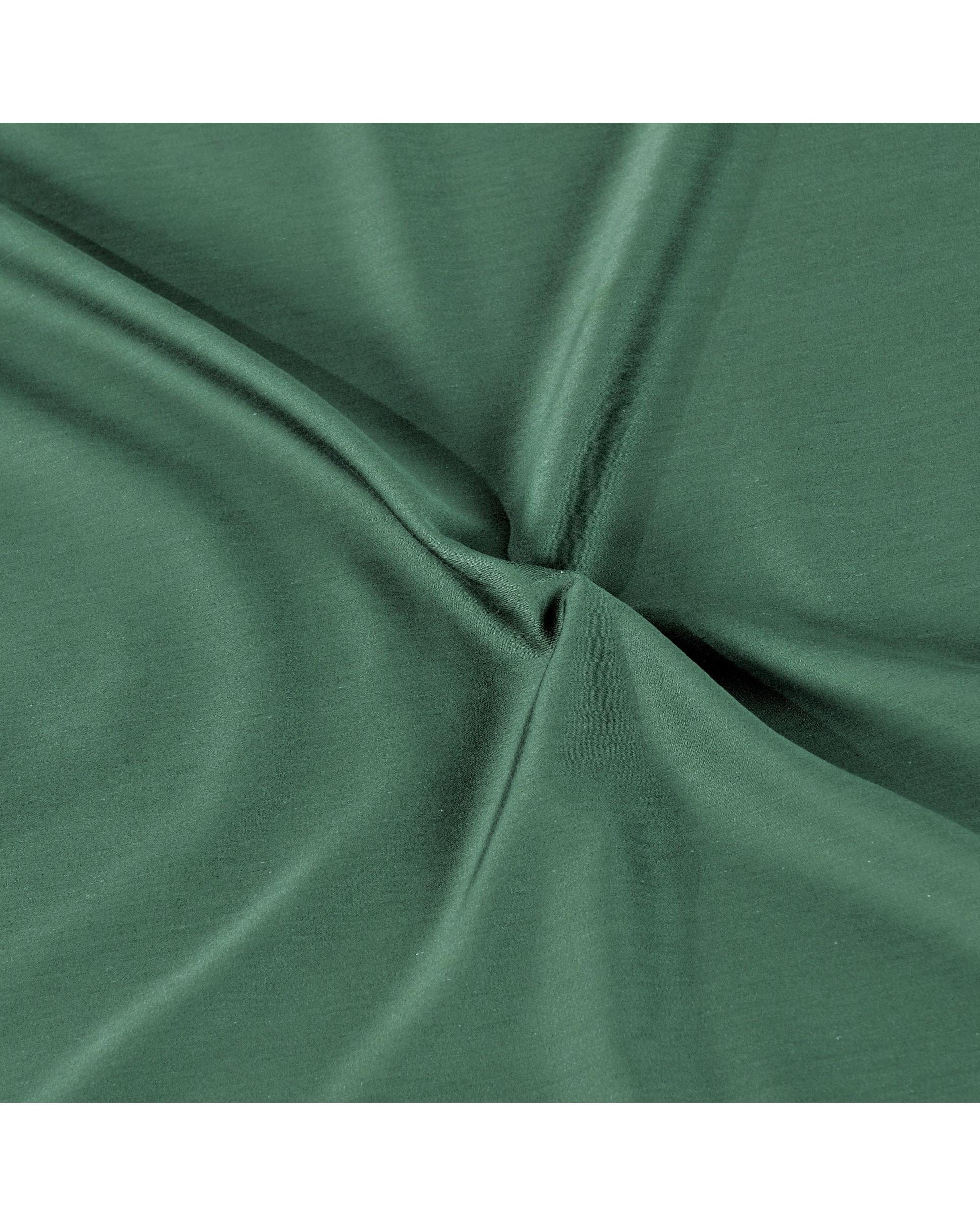 Bianca Bedding Bed Sheets Bianca Bedding Rosebank Extra Long, Extra Wide Flat 500 TC Bamboo/Cotton Sheet Set - Green