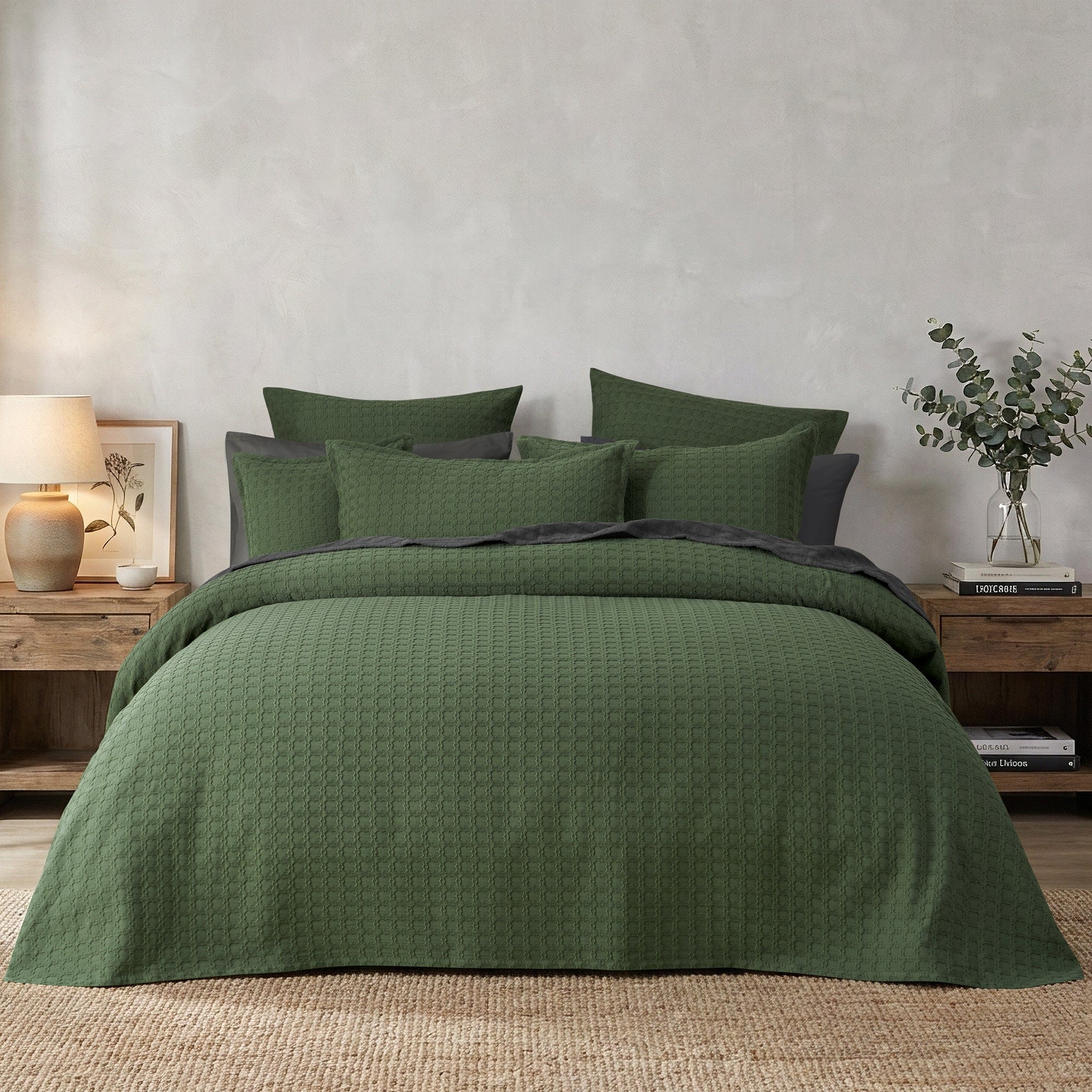 Bianca Bedding Bedspread Set Bianca Mossbury Olive Cotton Bedspread Set