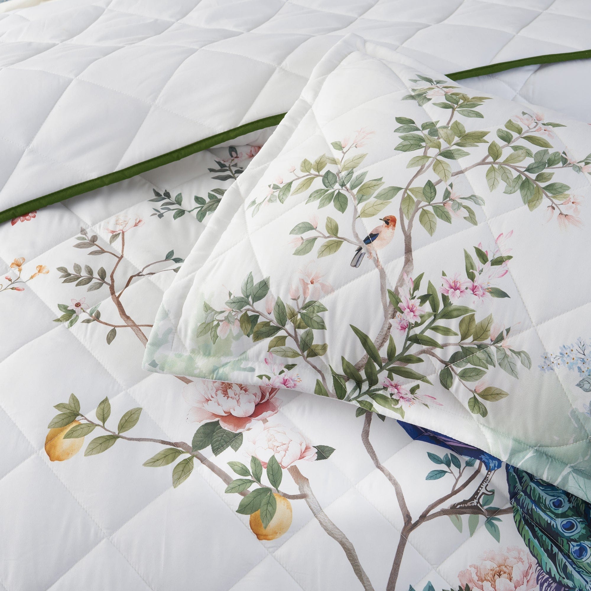Bianca Bedding Bedspread Set Bianca Priya White Polyester Bedspread Set