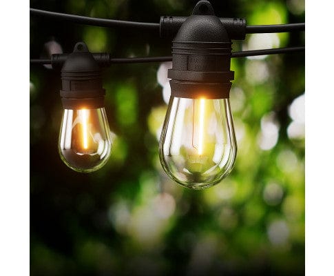 Big Bedding Australia Lamp 14m Festoon Lights Christmas String Fairy Lights Outdoor Party