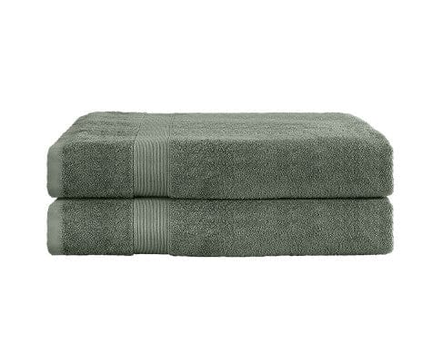Big Bedding Australia Bathroom Towel Sets 2 Pack Bath Sheets Set Cotton Extra Large Towel Green