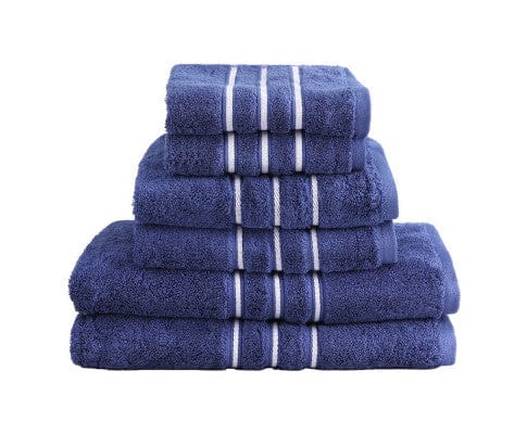 Big Bedding Australia Bathroom Towel Sets 6 Pack Bath Towels Set Cotton Towel Navy
