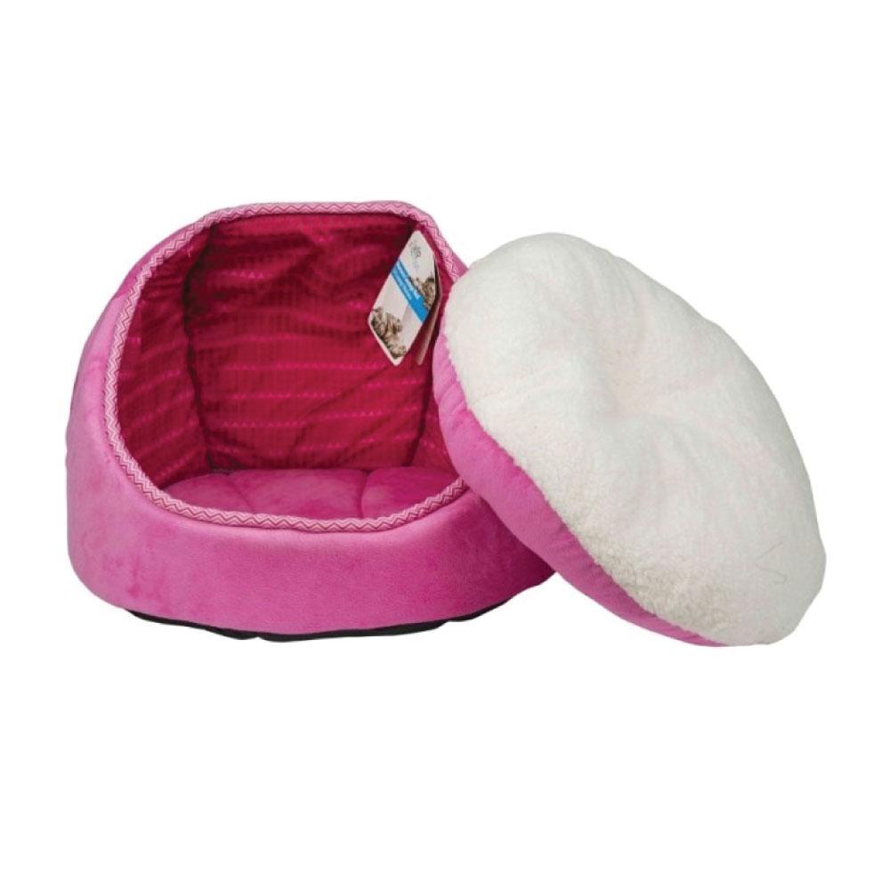 Big Bedding Australia Cat Bed Cat Bed - Fleece Pink Monaco Lounge Couch Cave Plush Cushion Pet All For Paws
