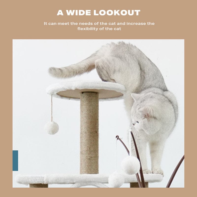 Big Bedding Australia Cat Tower Cat Tree Scratching Post Scratcher Tower Condo House Furniture Bed Stand