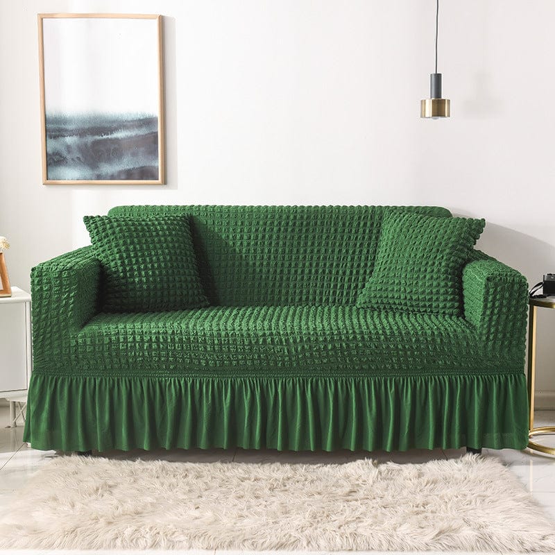 Big Bedding Australia Sofa Cover Elastic sofa cover green (305-360cm)