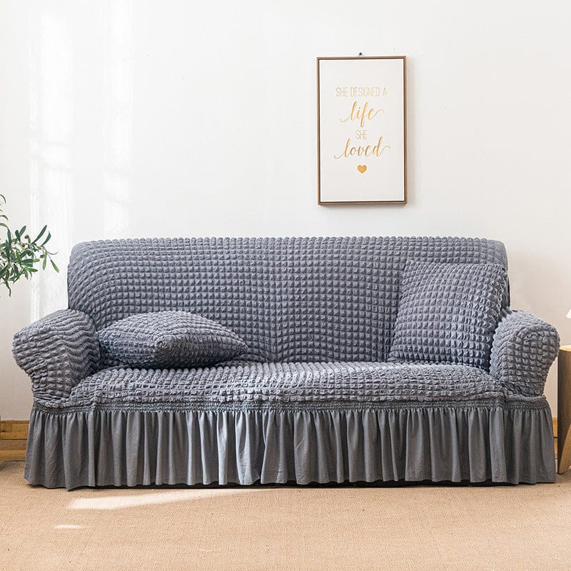 Big Bedding Australia Sofa Cover Elastic sofa cover Grey (190-230cm)