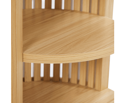 Big Bedding Australia Bedside Table Henley Round Wooden Bedside Table