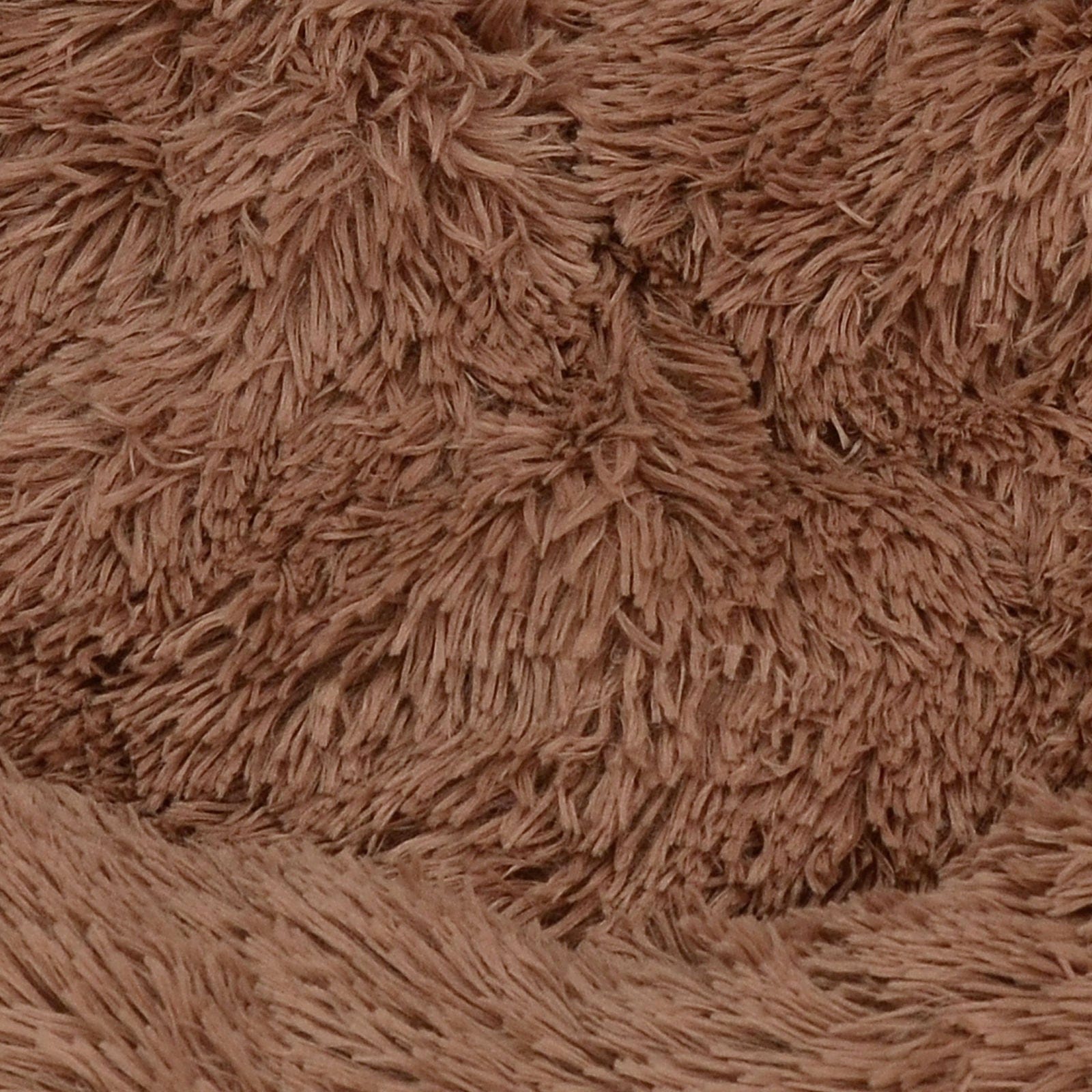 Big Bedding Australia Cat Bed Pet Dog Bed Bedding Warm Plush Round Soft Dog Nest Light Coffee  XL 100cm