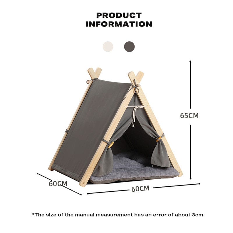 Big Bedding Australia Cat Bed Pets Teepee Dogs Tent Removable and Washable Cats Tents Dog Cat Bed With Cushion