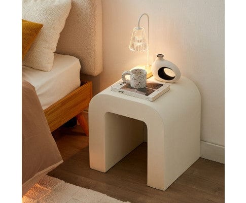 Big Bedding Australia Bedside Table Rhett Curve Side Table
