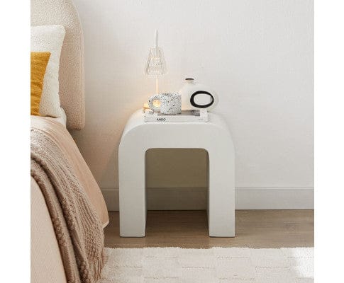Big Bedding Australia Bedside Table Rhett Curve Side Table