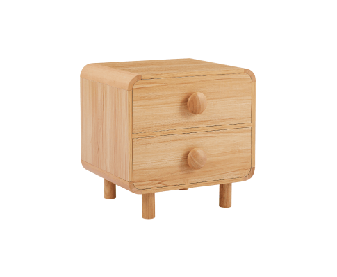 Big Bedding Australia Bedside Table Spencer Natural Bedside Table