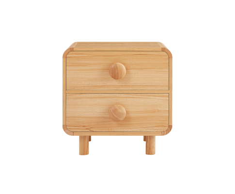 Big Bedding Australia Bedside Table Spencer Natural Bedside Table