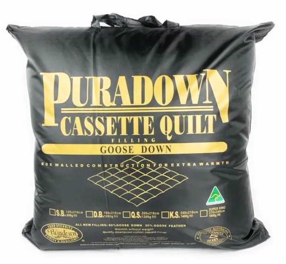 Puradown 80% Goose Down 20% Goose Feather Quilt Puradown