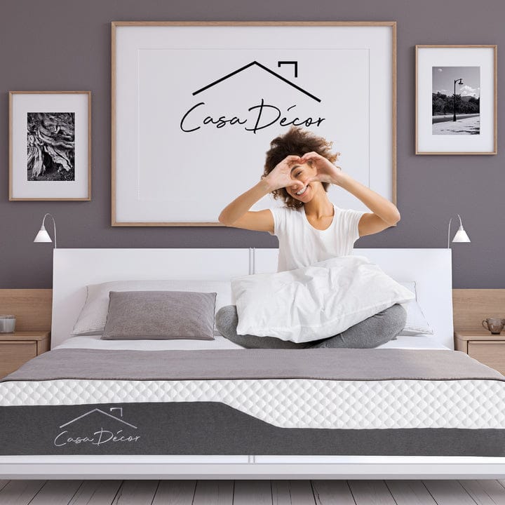 Casa Decor Mattresses Casa Decor Memory Foam LuxSleep Mattress Cool Gel 25cm Depth Medium Firm