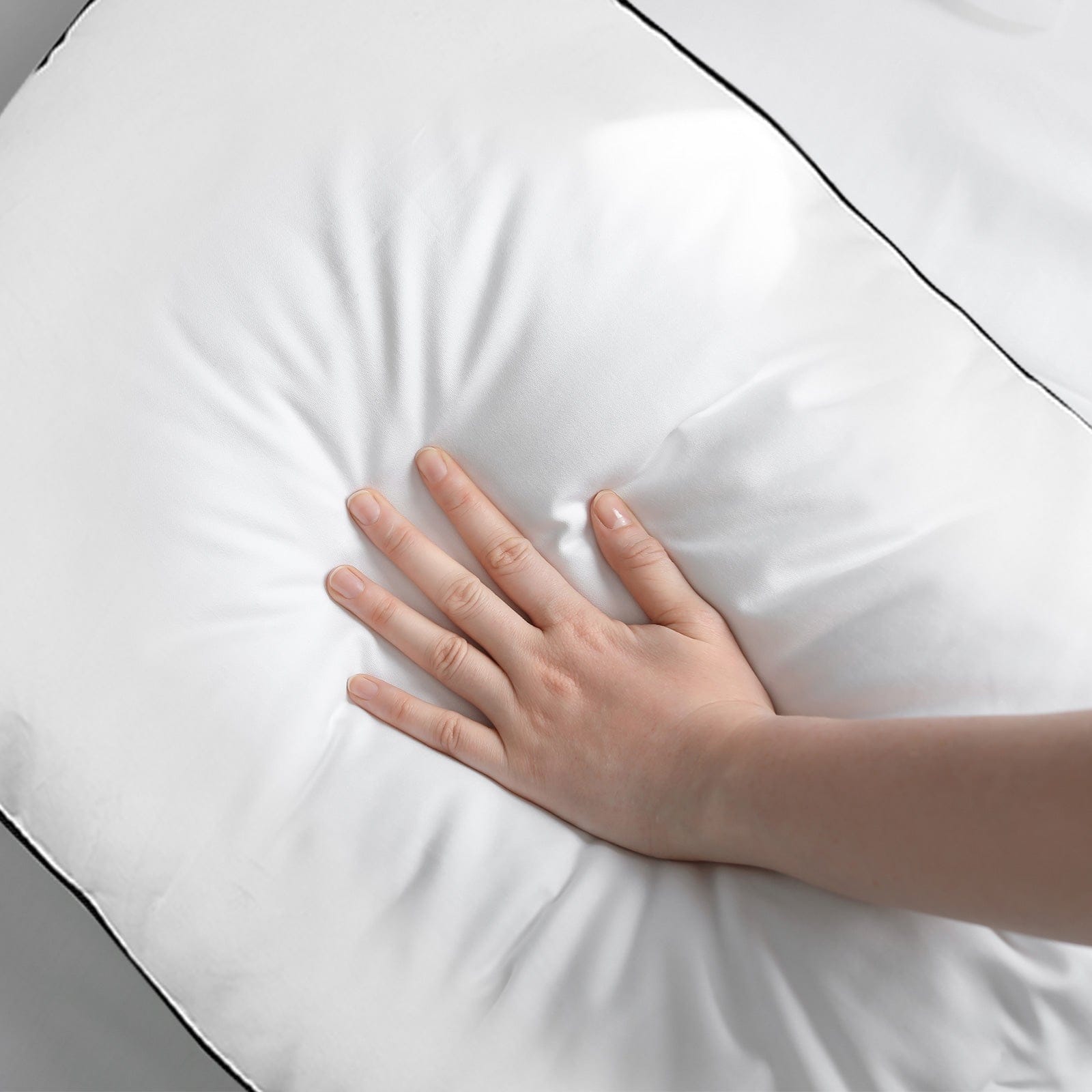 Casa Decor Pillows/Cushions Casa Decor Silk Blend Pillow Hypoallergenic Gusset Twin Pack