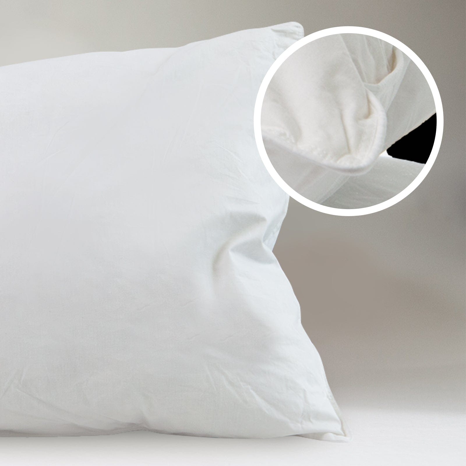 Casa Decor Pillows/Cushions Copy of Casa Decor 50% Duck Feather 50% Down Pillow Cotton Cover 1000GSM Single Pack