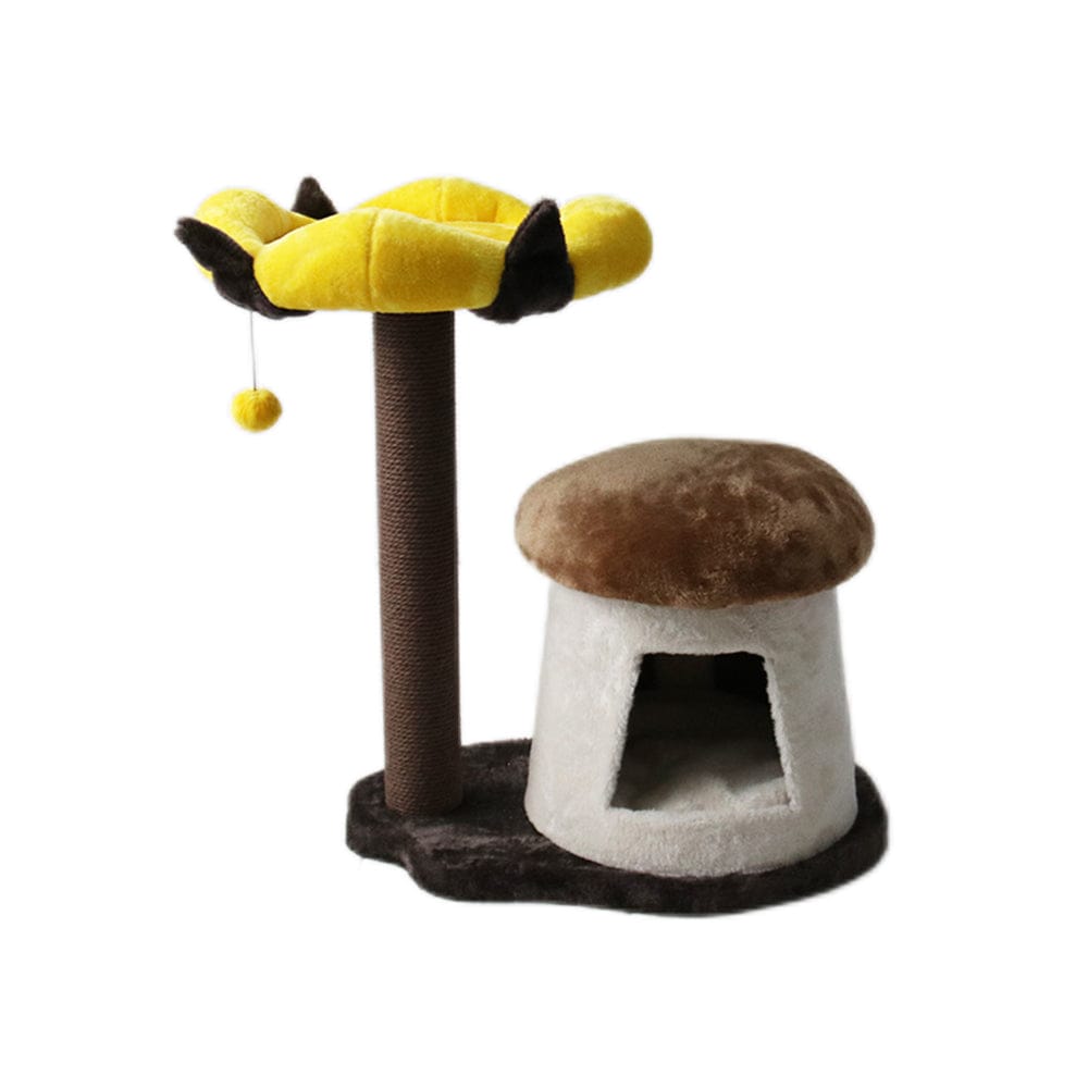 Catio Cat Tower CATIO Cat House With Enchanted Flower Cat Scratching Tree